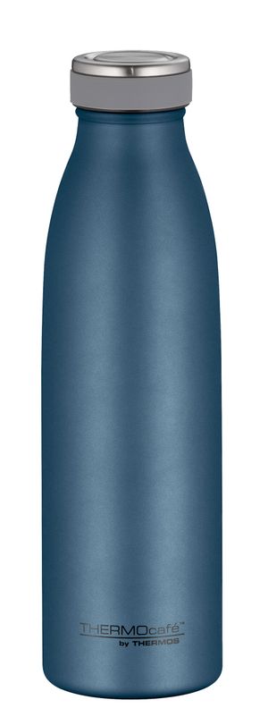 Thermos Isolierflasche 500ml blau Metall
