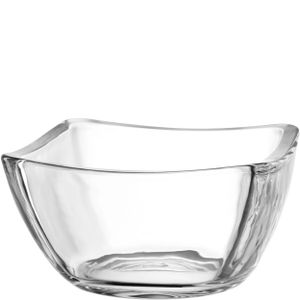 Ritzenhoff & Breker Glasschale Wave 23cm - Klare Salatschüssel Wellenförmig