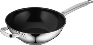 Silit Wokpfanne 28cm silberfarben Metall
