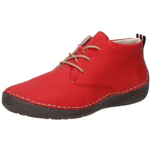 Josef Seibel Damen Halbschuh Fergey 20 In Rot, Größe 43 – Bequemer Brogue Aus Nubukleder, Weite G
