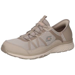 Bob Skechers Bobs B Flex Slip On Sneaker in beige