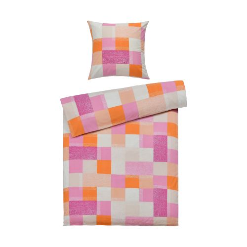 Bettwäsche Leslie pink/orange online kaufen