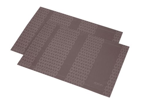 JOOP! Tischläufer Chains Taupe 50x160 cm