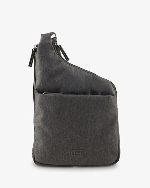 Sac Bandoulière JOST Bergen - Noir Polyester - Neuf Avec étiquettes - Modèle Femme