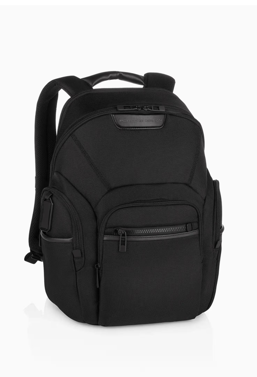 Sac à Dos PORSCHE DESIGN Urban Eco Backpack Leather S - Cuir Et Nylon - Noir - Neuf D'origine
