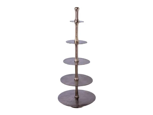 Etagere 5-Teilig, Anthrazit D: 150 cm Gasper