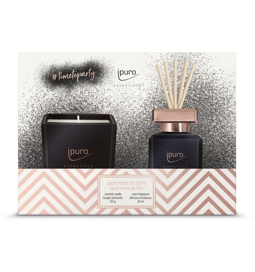 Ipuro Essentials Raumduft „time To Glow“ – 100 Ml, 3er Pack