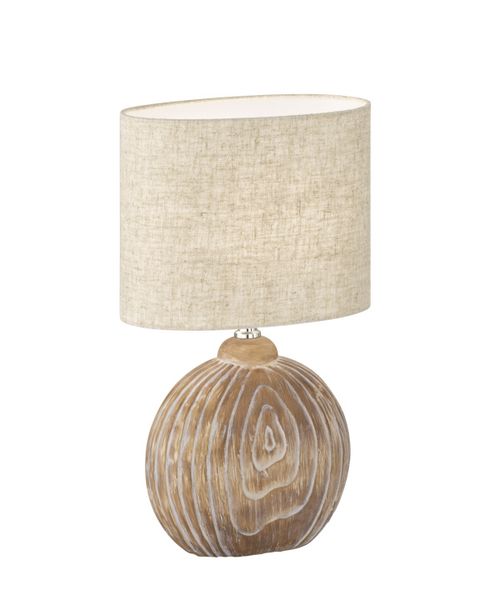 FISCHER & HONSEL Tischleuchte FISCHER & HONSEL Tischleuchte TOBSE LBH 23x13x36 Cm Braun Tischlampe S0w860h9